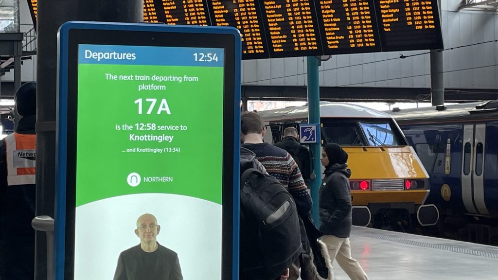 BSL Screens Introduced at Leeds Station 